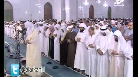 صلاة التراويح للقارئ عبد الولي الأركاني ليلة 12ـ9ـ1434هـ