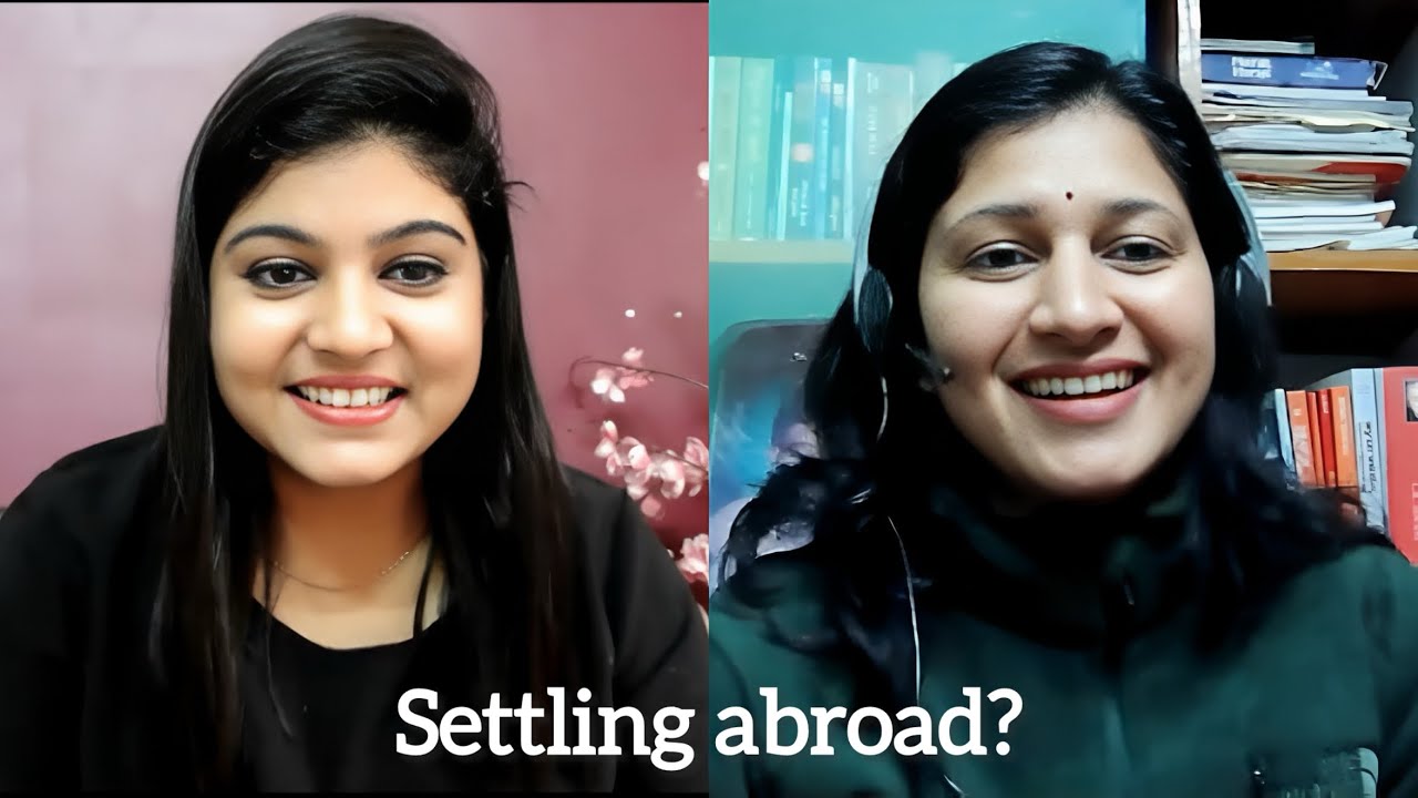 Our take on Settling Abroad🙆‍♀️ Fun- filled Conversation in English 😃😂 @karishmachauhan5340 