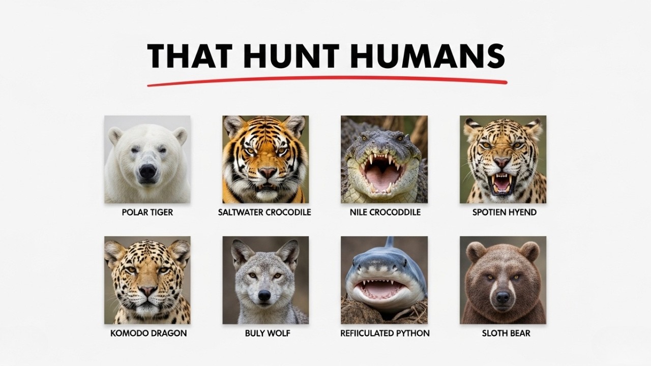 All animals that could wipe out humans explained in 11 minutes