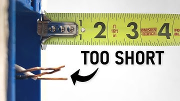 How To Extend Short Electric Wires | Easy Fix Anyone Can Do