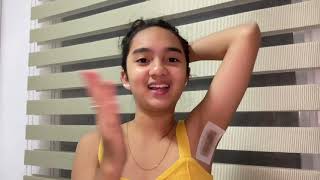 Waxing my armpit using Megan facial wax strips | Mariella Amor