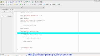Tabel Perkalian Dinamis C++
