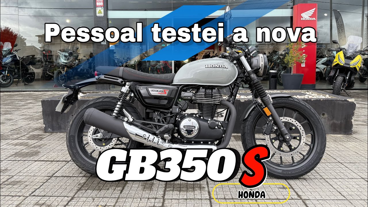 NOVA HONDA GB350S /EM PORTUGUÊS