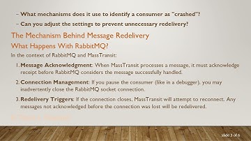 Understanding How MassTransit Handles Slow Consumers in RabbitMQ