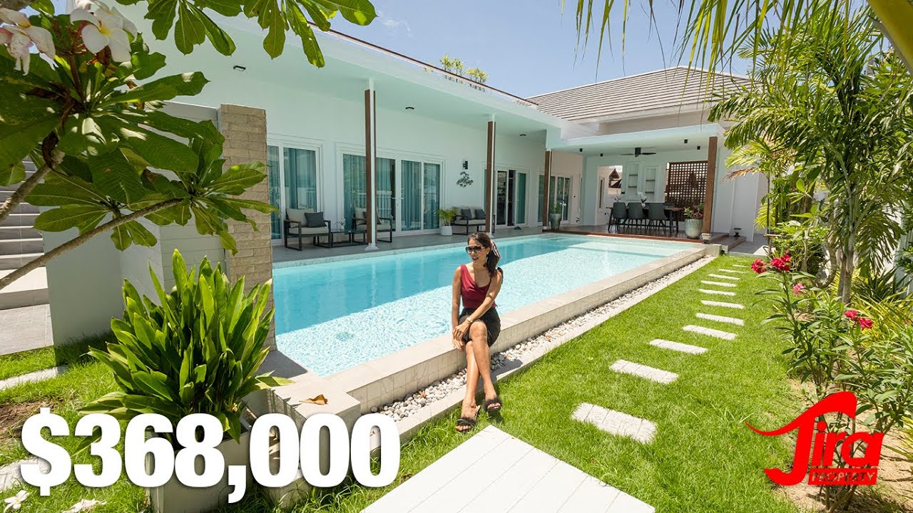 ❌Продано❌ 3 минуты до пляжа. Совершенно новая вилла в Хуахине, осталось всего несколько участков.