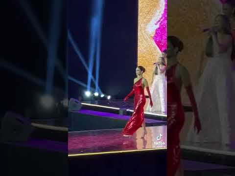 Pia Wurtzbach Walked At Stage Miss Universe Philippines 2022