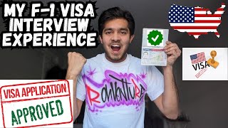 🇺🇸F1 Visa approved in 1 min✅ I My experience at Chennai Consulate and Q's asked