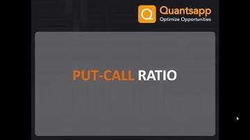 Optimize Put - Call Ratio function for #Options #trading in Quantsapp Application