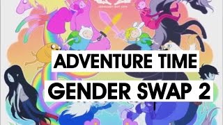 Мультарт Adventure Time Gender Swap 2