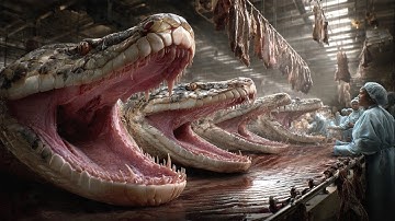 Inside the Python skin Boot Factory – Full Process How Million-Dollar Footwear Are Made