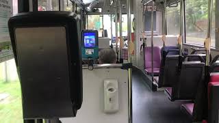 MAN A22 E5 Bus Svc 518 ride in rainy weather News