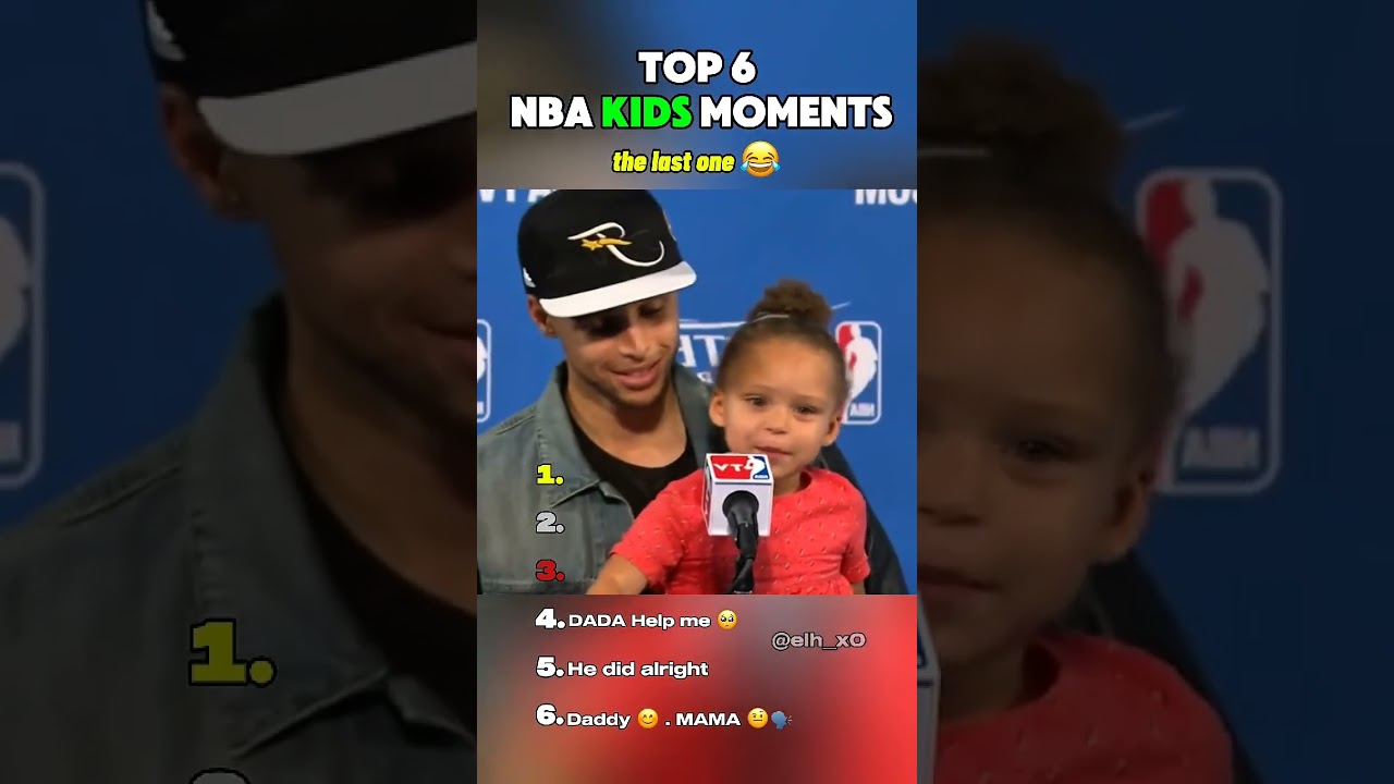 Top 5 NBA Kids moments 😂