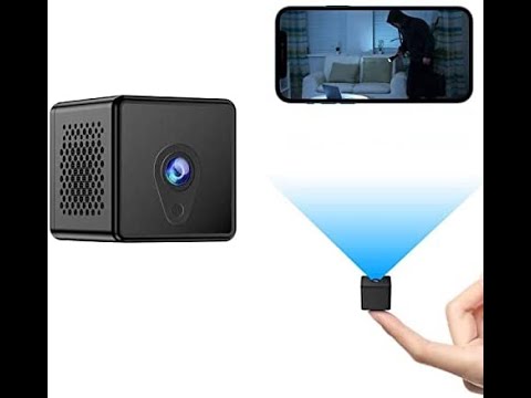ELTEIDL 4K Mini Spy Camera Hidden Tiny Security Camera with Audio and Video Live Feed WiFi 👍