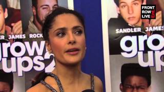 Salma Hayek talks about her character in Grown Ups 2 Profile