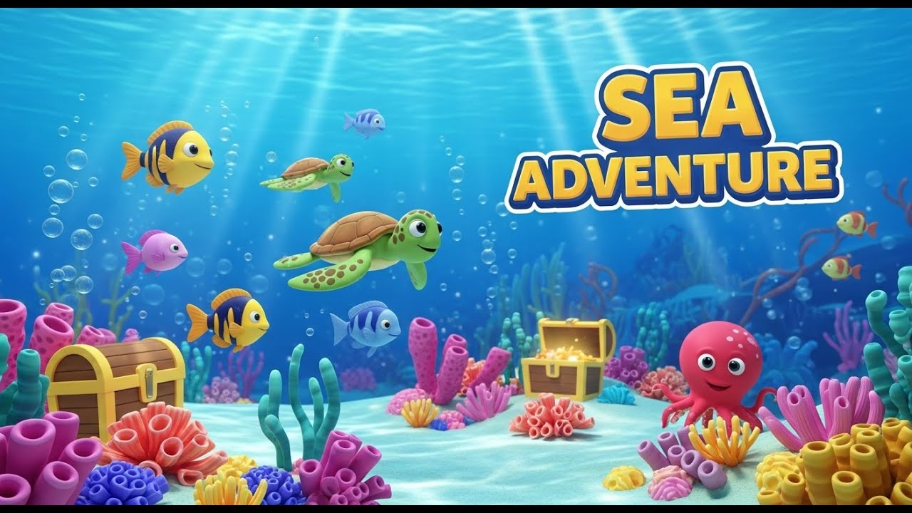 Under the Sea Adventure | Fun Ocean Learning Journey for Kids ...