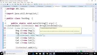 Lecture 8  Abstract class, interface and program to interface