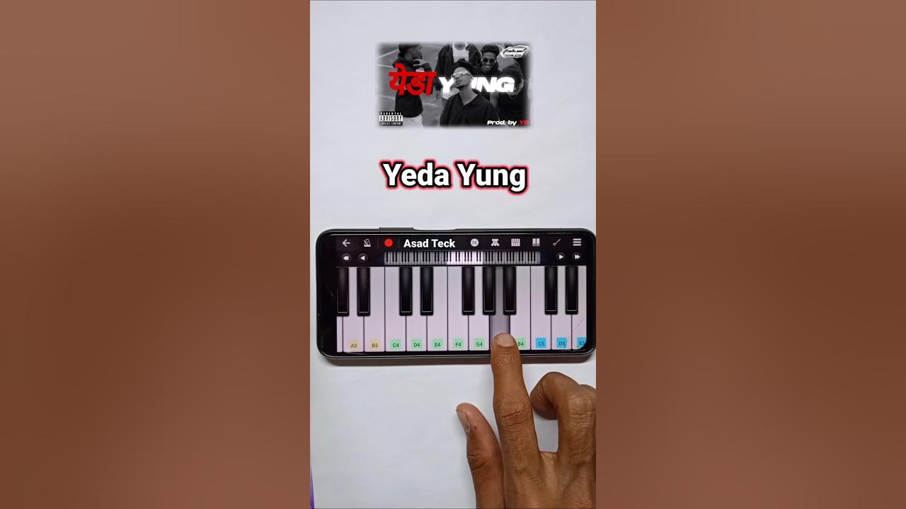 Yung Dsa - Yeda Yung Song | Piano | #shorts Yung Dsa - Yeda Yung Song | Piano | #shorts