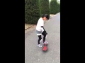 12歳初めてのブレイブボード 練習始めて30分