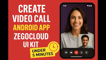Create Video Call Android App Using ZEGOCLOUD UI Kit in Under 5 Minutes | Full Tutorial