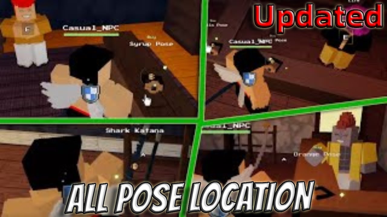 Roblox Pixel Piece Map - All Locations and Items Guide