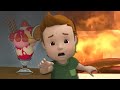 Feu Dans La Cuisine Classe De Sécurité POLI Dessin Animé Pour Bébé Robocar POLI Télé 