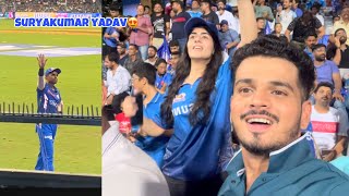 Watching IPL match in stadium | MI vs LSG 💙|       #ipl #mumbai #mumbaiindians #rcb #lsg #vlog