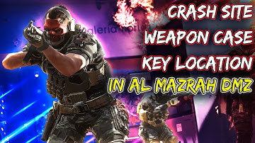 🔑🔐 Crash Site Weapon Case Key Location in Al Mazrah DMZ in Call of Duty Modern Warfare II