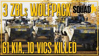 Full 3 ZBL-08s vs The ENTIRE Australian Army | Squad Armour Gameplay News