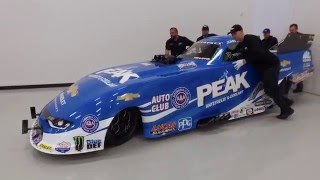 John Force Chevy Camaro Funny Car Unveil Event | AutoMotoTV