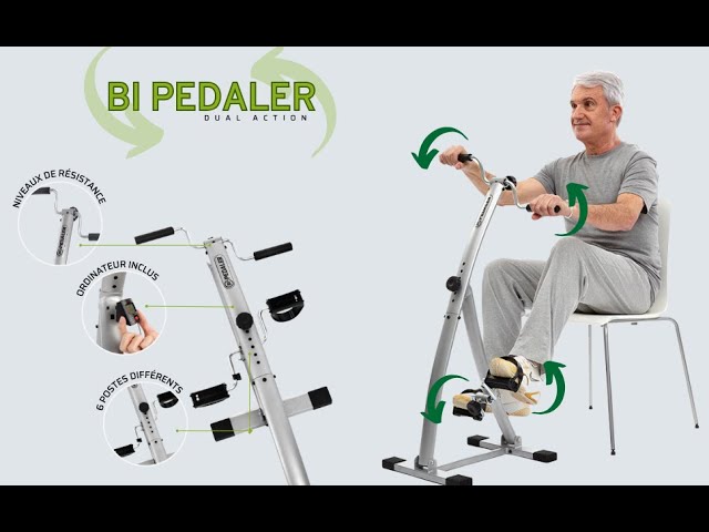 Bi-Pedaler - Vélo d'entraînement double action pliable, renforcez corps Bi-Pedaler - Vélo d'entraînement double action pliable, renforcez corps