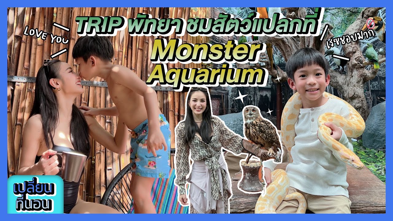 TRIP พัทยา ชมสัตว์แปลกที่ Monster Aquarium Patnapapa - YouTube