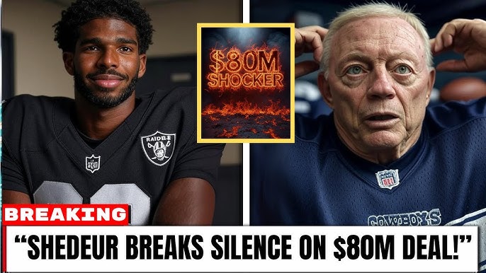 Shedeur Sanders SPEAKS OUT on $80M Raiders Deal as NFL REACTS
