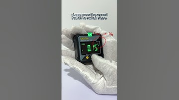 A user guide of the digital inclinometer #TorqueDriverTool#IndustrialTools#AssemblyTools