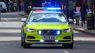 Metropolitan Police vehicles emergency lights + sirens [collection]