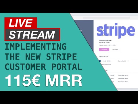 Implementing The Stripe Customer Billing Portal in 30 mins ?‍? | Building Tresor