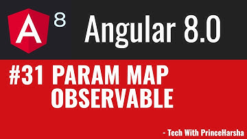 31.Angular 8 Tutorials - Param Map Observable
