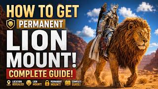 Crimson Desert - How To Get Permanent LION MOUNT | Lion Mount Complete Guide