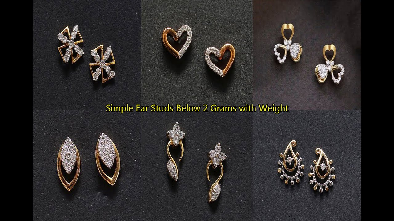 Diamond Stud Earrings Designs 2024 | favors.com