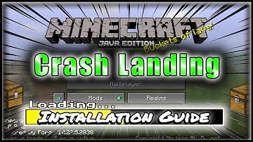 How To Download & Install Crash Landing for Minecraft