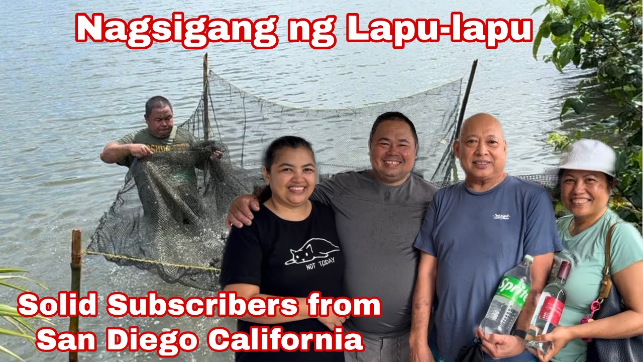 Nasarapan sa Pako Salad ang ating bisita + Nagluto ng Sinigang na Lapu-lapu 