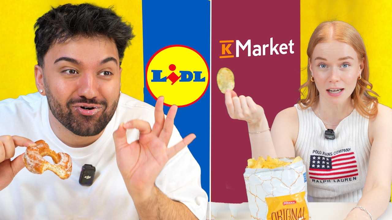 Testataan LIDL vs K-MARKET Herkut!