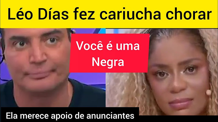 Léo Días e cariucha fizeram as pazes após confusão em podcast