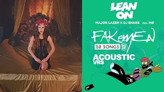 Video thumbnail of "Major Lazer & DJ Snake (feat. MØ) - LEAN ON // Acoustic vrs - 50 Songs (Radio Deejay)"