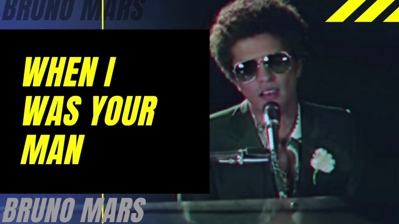 bruno mars lyrics when i was your man lyrics
