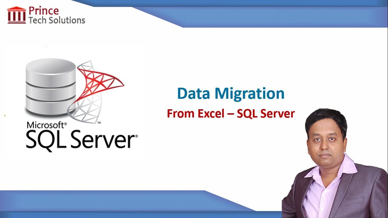SQL Server Tutorial | Data migration from Excel to SQL Server - YouTube