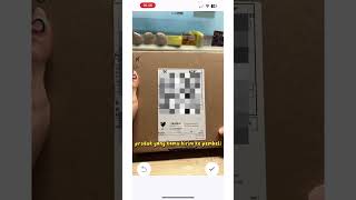 SEKALI SCAN PAKET BISA TERKIRIM JUGA KE APLIKASI CHAT PEMBELI?? #APP screenshot 5