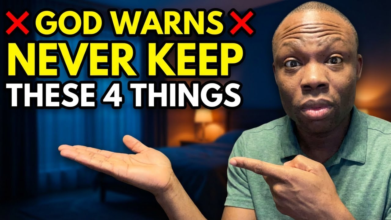 God Is Warning Many Believers: NEVER Keep These 4 Things in Your Bedroom | Christian Teaching