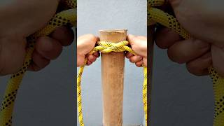 CLOVE HITCH #viral #knot #rope #viralvideos #knot #knottutorial #shorts #viral #fyp #tutorial #diy