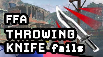 Free For All – Only Throwing Knife (failed attempts) (Modern Warfare 2)