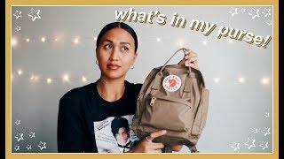 what's in my fjallraven kanken mini | REVIEW